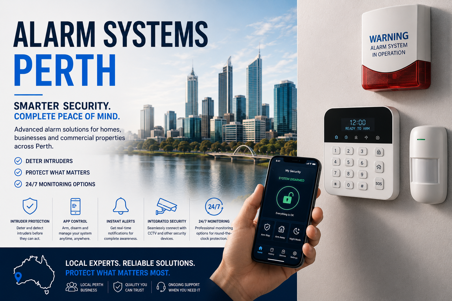 Security System Perth Alarm Systems Perth | Installation, Repairs & Servicing